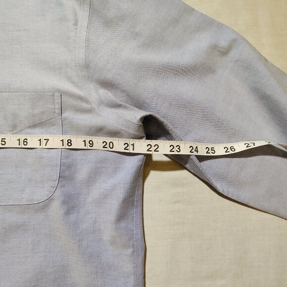 Brooks Brothers 1818 Slim Fit Long Sleeve Dress Shirt 15 1/2-35 - Picture 8 of 9